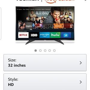 32" BRAND NEW TOSHIBA FIRETV